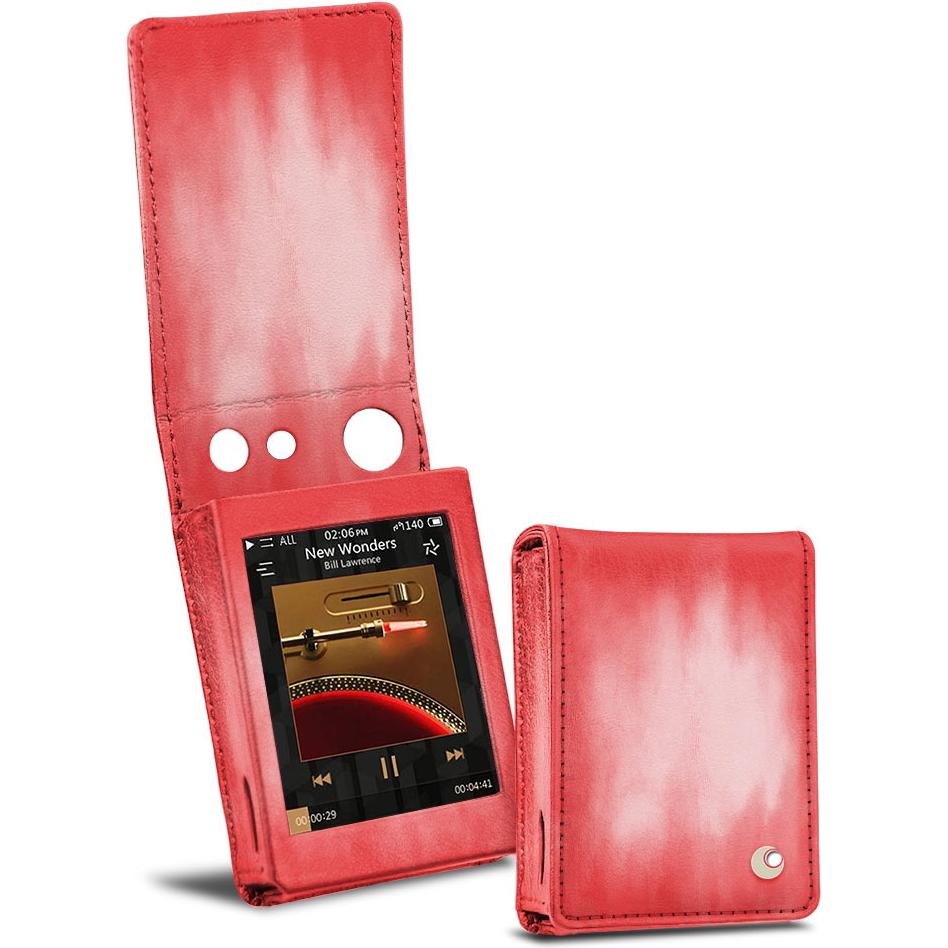 Noreve Lederschutzhülle vertikal, MP3 Tasche + Hülle, Rosa
