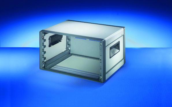Produktbild Schroff 19"-Gehäuse 7 HE - COMPTEC GEHAEUSE 7HE 600T (7 HE, 19 Zoll Rack)