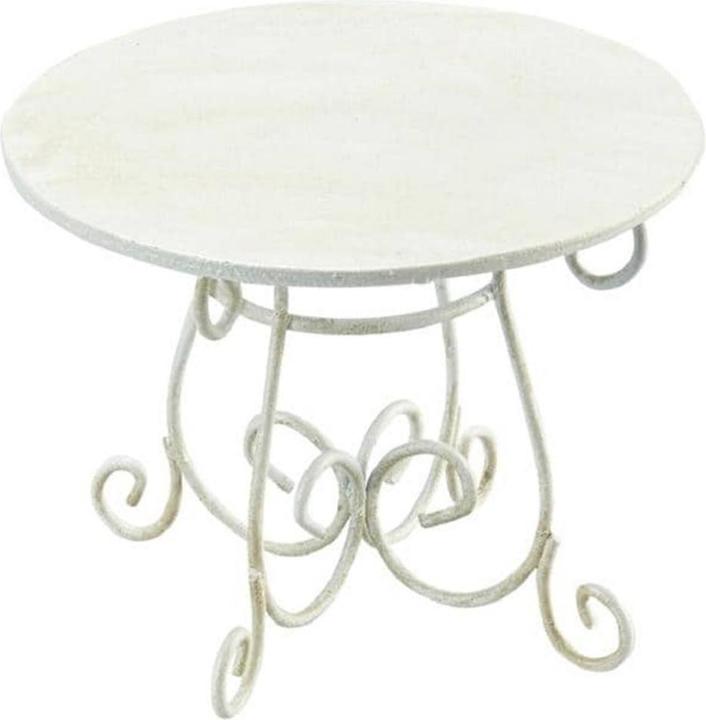 Image du produit Hobby Fun Mini-Meuble Table 6.6 x 8 cm, Blanc