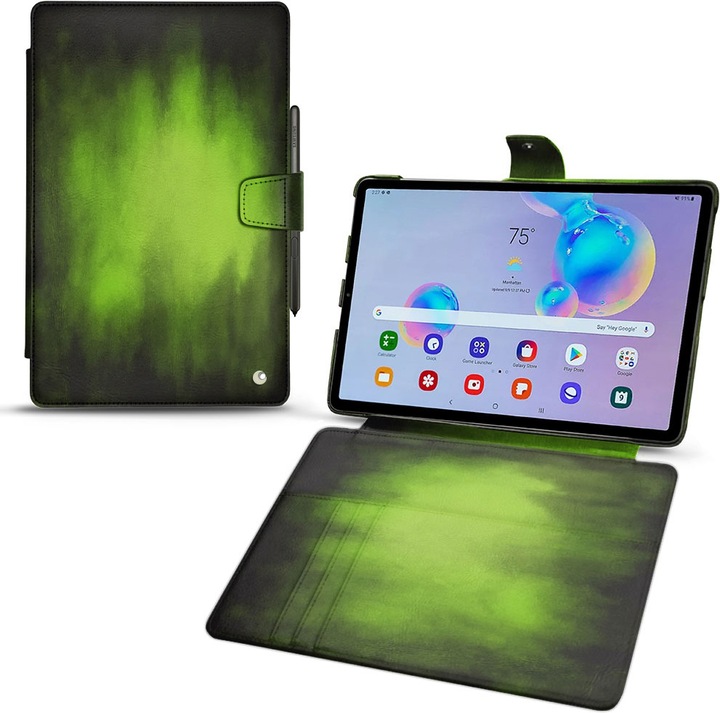 Produktbild Noreve Lederschutzhülle Wallet (Galaxy Tab S6 Lite)