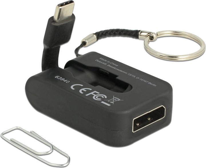 Produktbild Delock Monitoradapter USB Typ-C zu DP, DP Alt (DP, 8 cm)