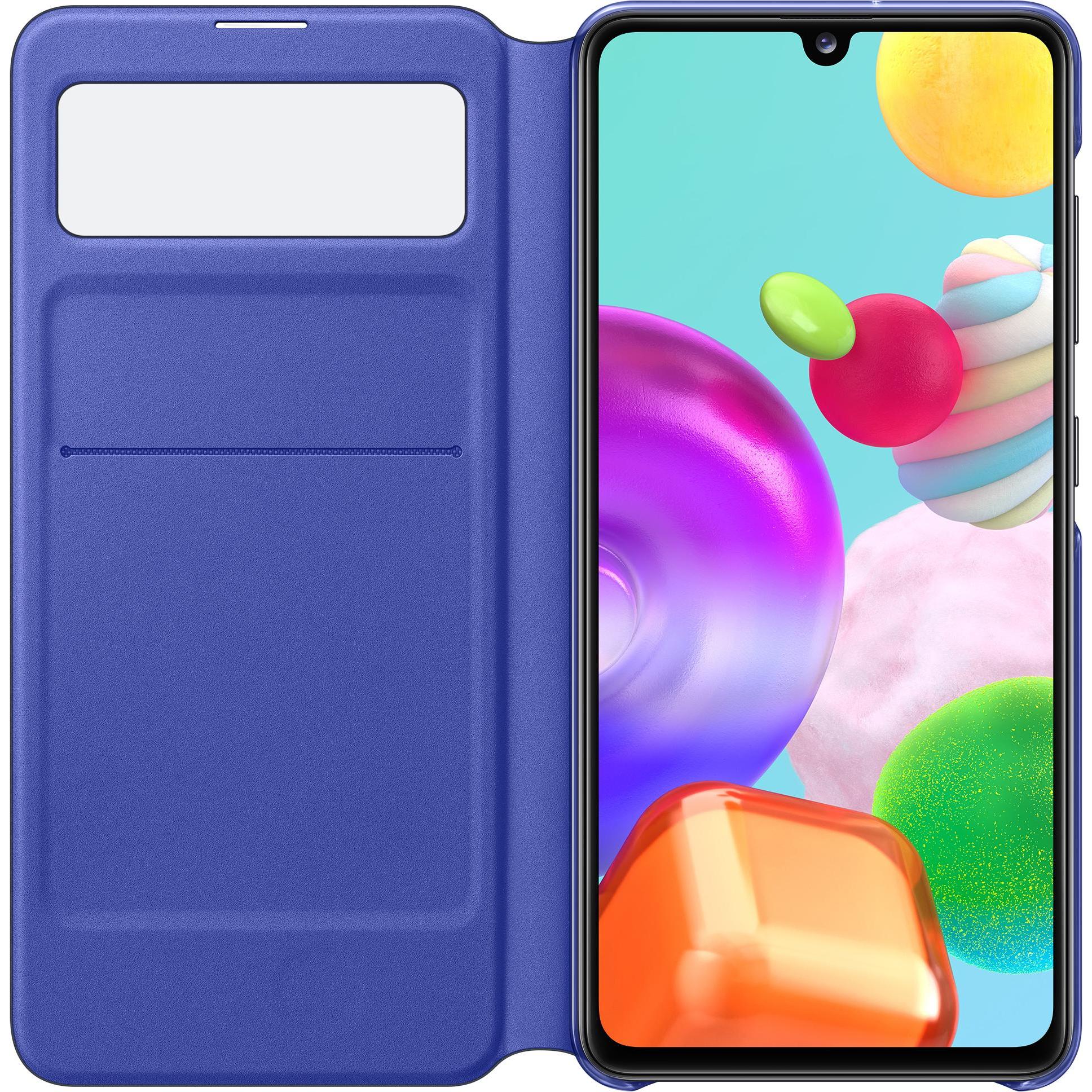 Thumbnail - Samsung S View (Samsung Galaxy A41), Smartphone Hülle, Schwarz