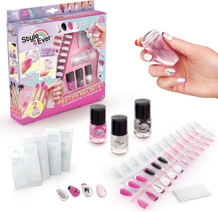 Actual product image Konjac Sponge STYLE 4 EVER - Pro Tips Nail Art Kit (1262)
