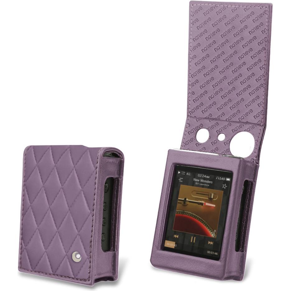 Noreve Lederschutzhülle vertikal, MP3 Tasche + Hülle, Violett