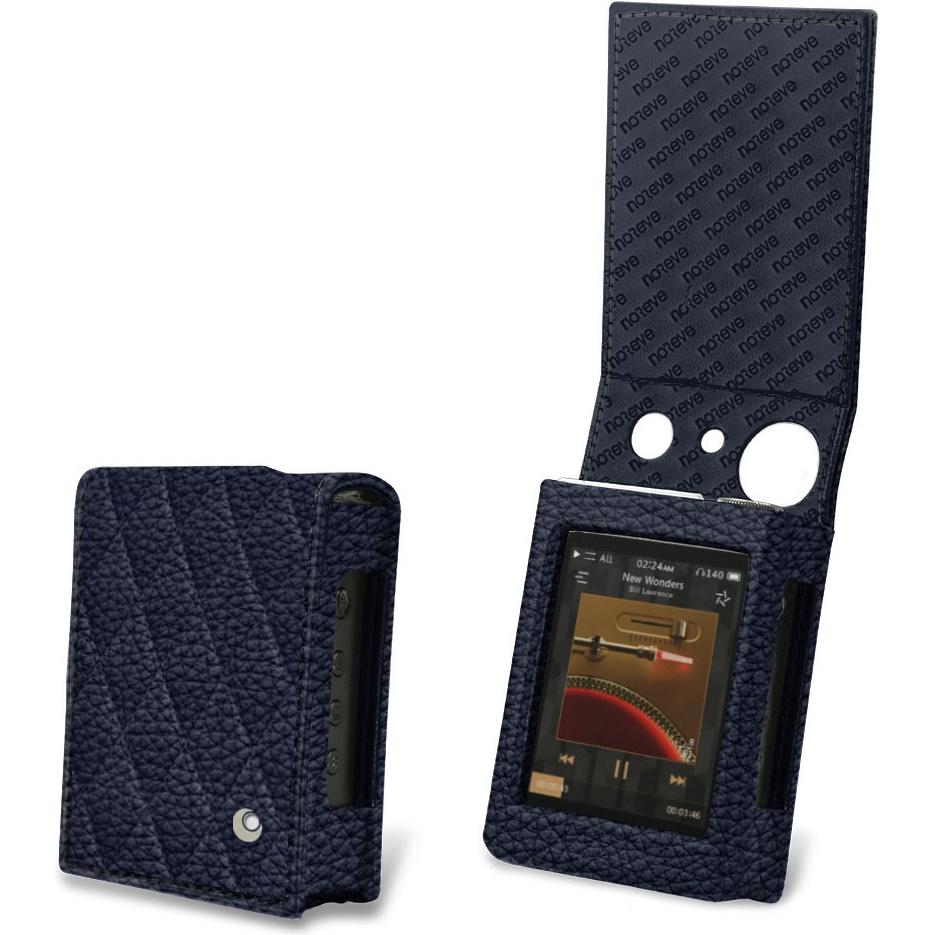 Noreve Lederschutzhülle vertikal, MP3 Tasche + Hülle, Violett