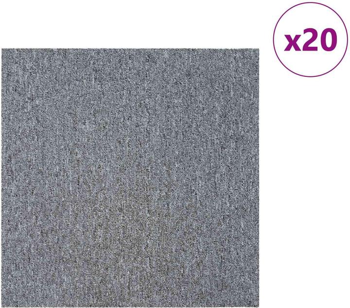 Produktbild vidaXL Teppichfliese (50 x 50 cm)