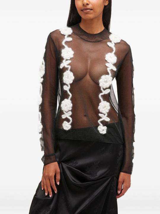 Produktbild GANNI Maglie Nero (M)