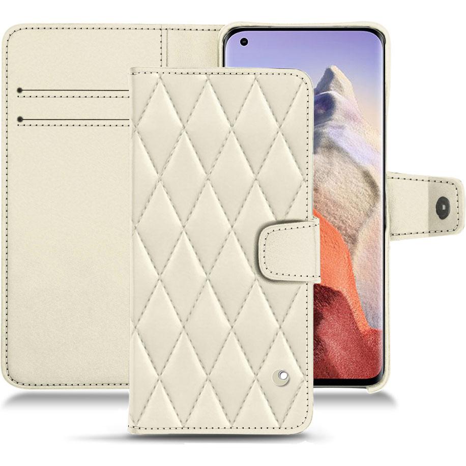 Thumbnail - Noreve Lederschutzhülle Wallet (Xiaomi Mi 11 Ultra), Smartphone Hülle, Weiss