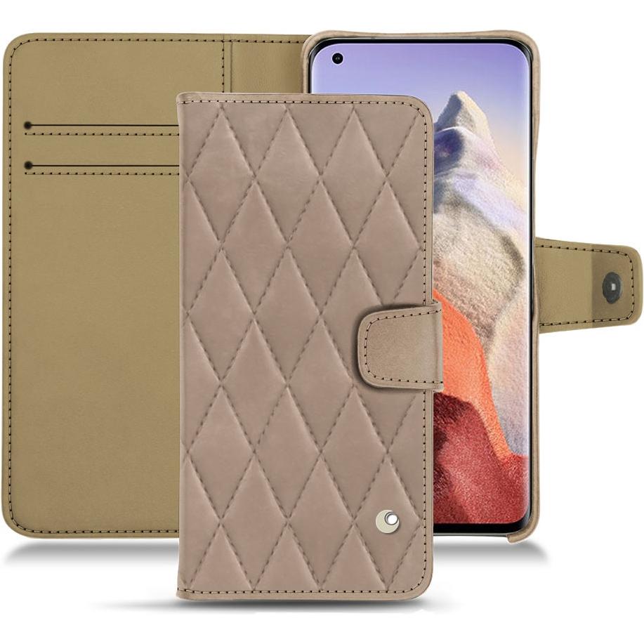 Thumbnail - Noreve Lederschutzhülle Wallet (Xiaomi Mi 11 Ultra), Smartphone Hülle, Beige