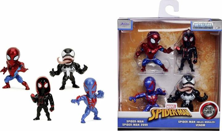 Actual product image Jada Marvel 4-Pack Figures 2,5", Wave 1