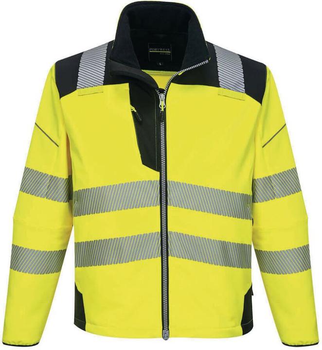 Portwest Veste Softshell de sécurité jaune XXXL (3XL)