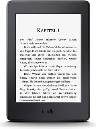Amazon Kindle Paperwhite (2015) (6", 4 GB, Schwarz)