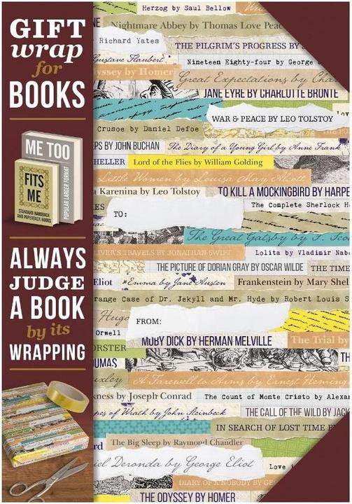 IF Inpakpapier voor de leeslijst van het boek (Inpakpapier)