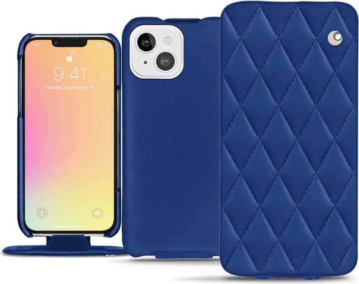 Bleu océan - Couture (Nappa - Pantone #15458a)