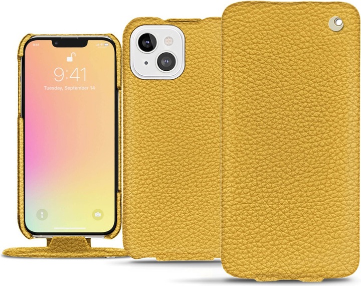 Produktbild Noreve Lederschutzhülle vertikal (Apple iPhone 13 mini)