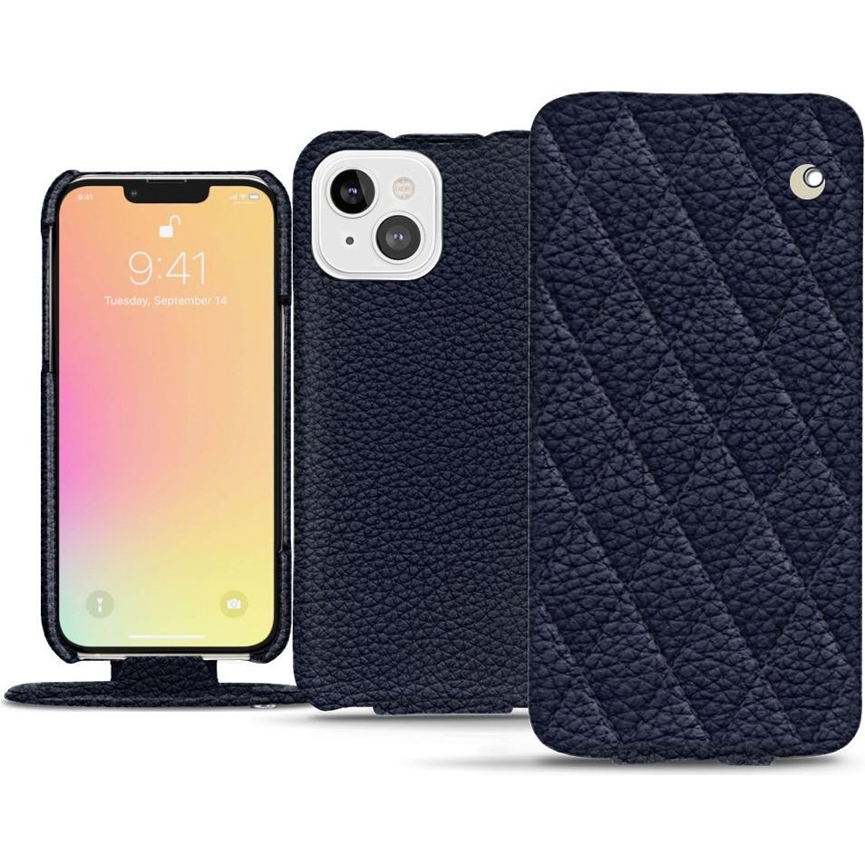 Thumbnail - Noreve Lederschutzhülle vertikal (Apple iPhone 13 mini), Smartphone Hülle, Violett