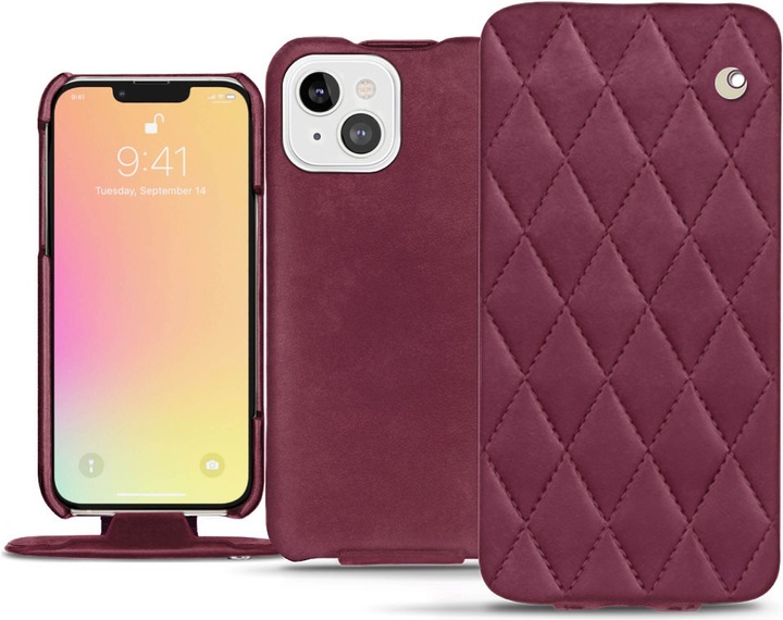 Immagine prodotto Noreve Cover in pelle verticale (Apple iPhone 13 mini)