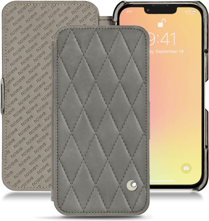Actual product image Noreve Leather case horizontal (Apple iPhone 13)