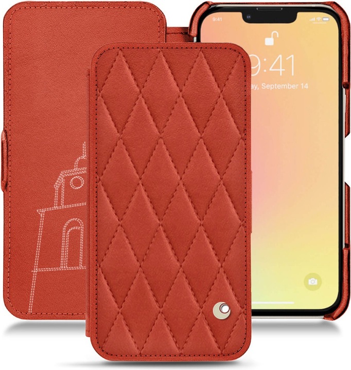 Actual product image Noreve Leather case horizontal (Apple iPhone 13)
