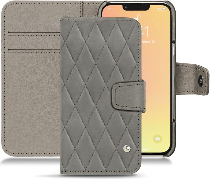 Actual product image Noreve Leather case wallet (Apple iPhone 13 mini)