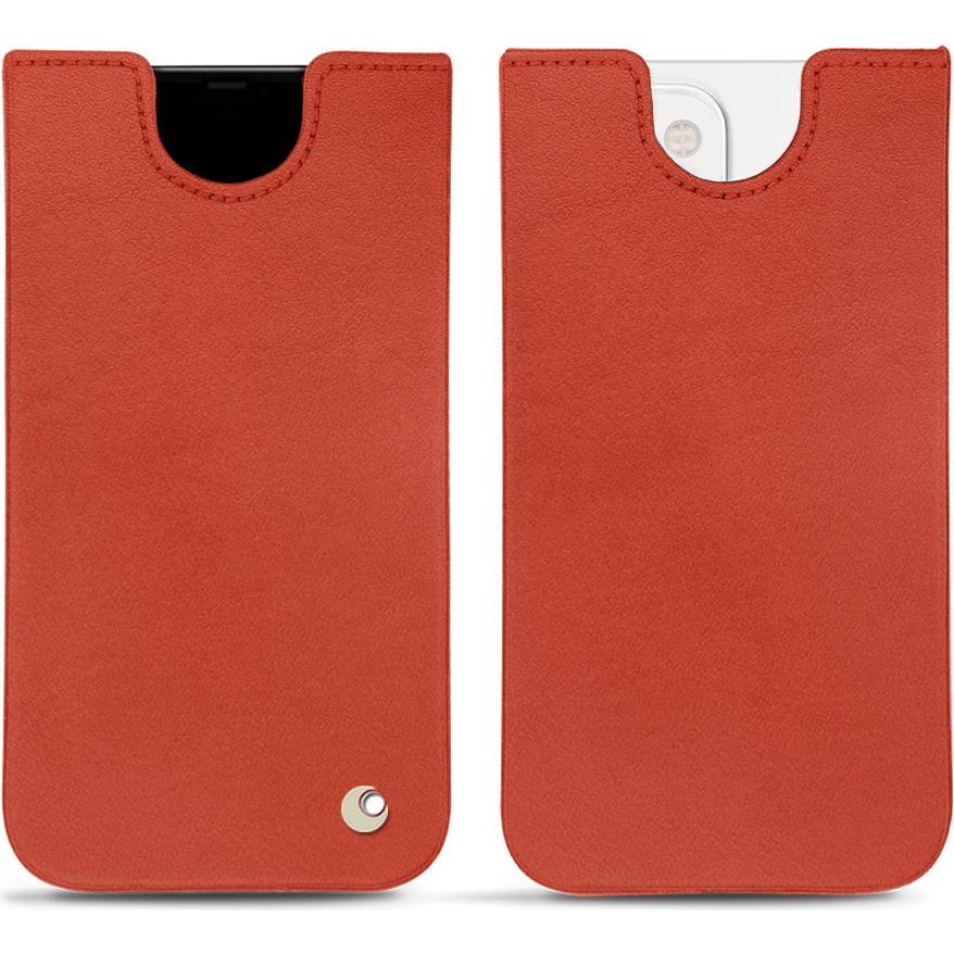 Thumbnail - Noreve Lederschutzhülle (Apple iPhone 13 mini), Smartphone Hülle, Orange