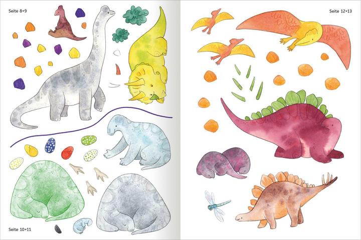 Produktbild Mit Stickern Lesen lernen – Abenteuer im Dino-Park