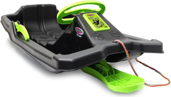Image du produit Jamara Snow Play Bob Black Devil 84cm noir avec volant et frein