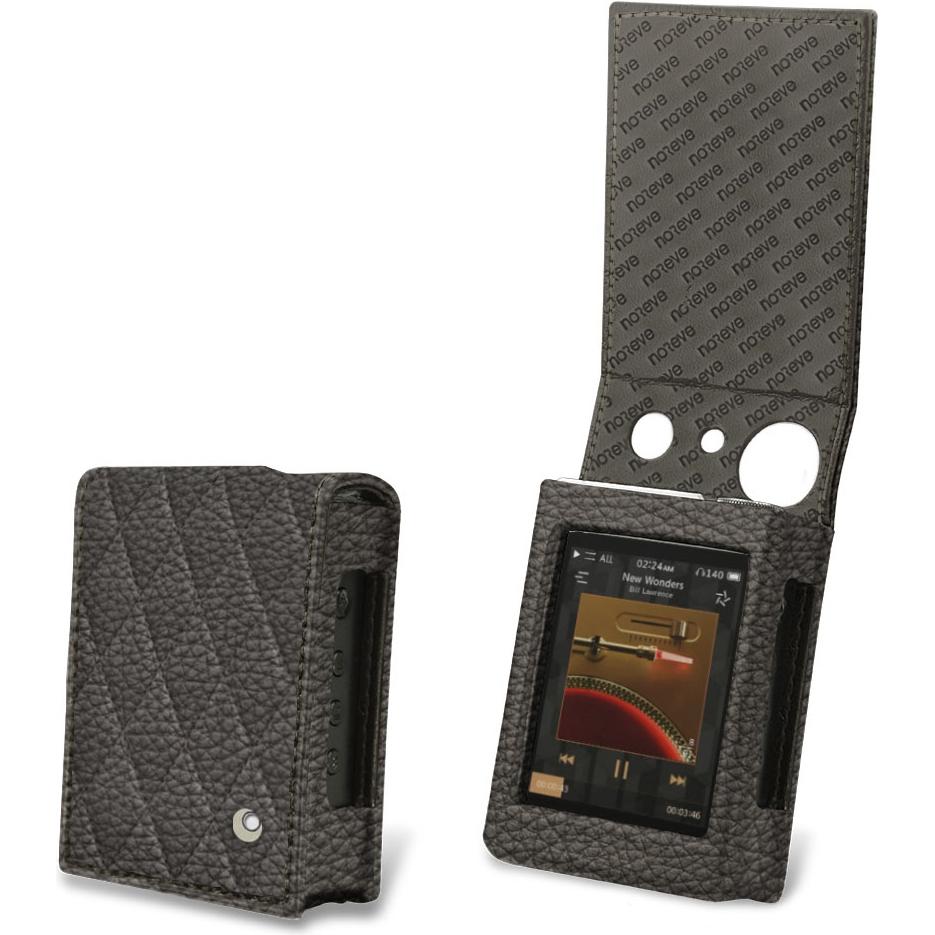 Noreve Lederschutzhülle vertikal, MP3 Tasche + Hülle, Grau