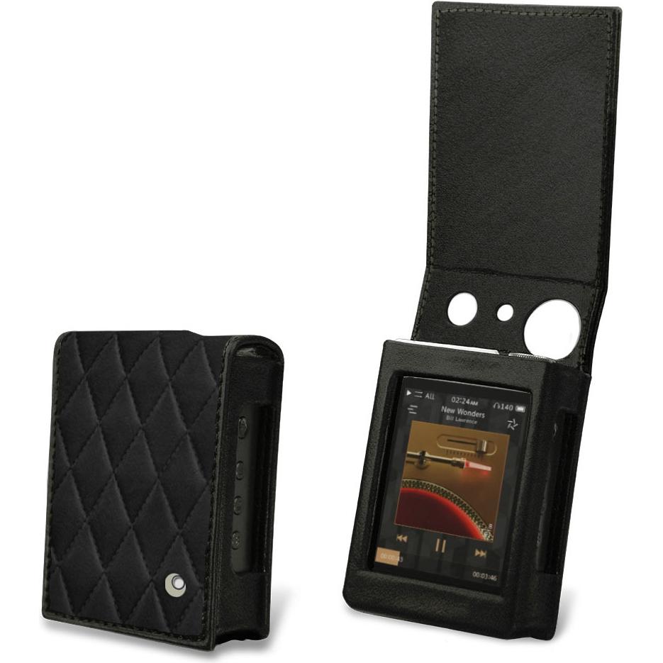 Noreve Lederschutzhülle vertikal, MP3 Tasche + Hülle, Schwarz