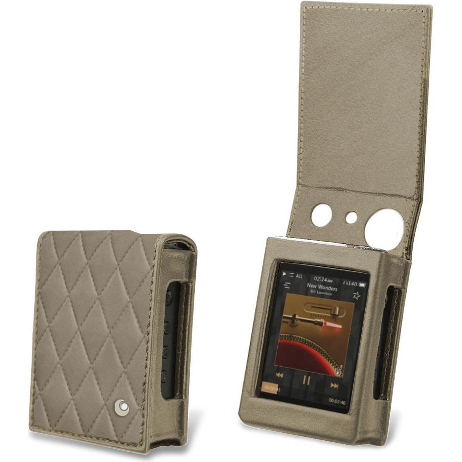 Noreve Lederschutzhülle vertikal, MP3 Tasche + Hülle, Beige