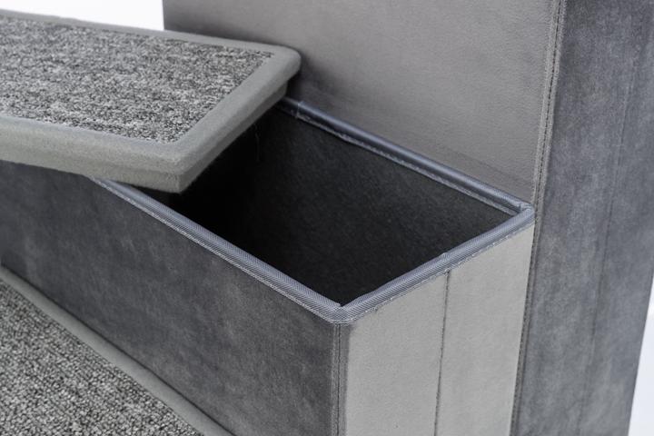 Produktbild Trixie Treppe mit Stauraum (50 cm, Grau)