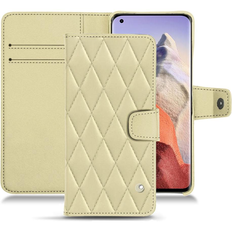 Thumbnail - Noreve Lederschutzhülle Wallet (Xiaomi Mi 11 Ultra), Smartphone Hülle, Beige