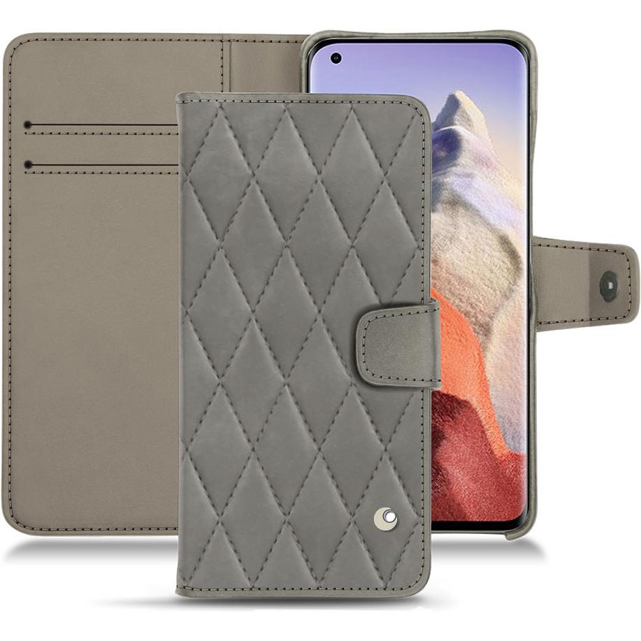 Thumbnail - Noreve Lederschutzhülle Wallet (Xiaomi Mi 11 Ultra), Smartphone Hülle, Grau