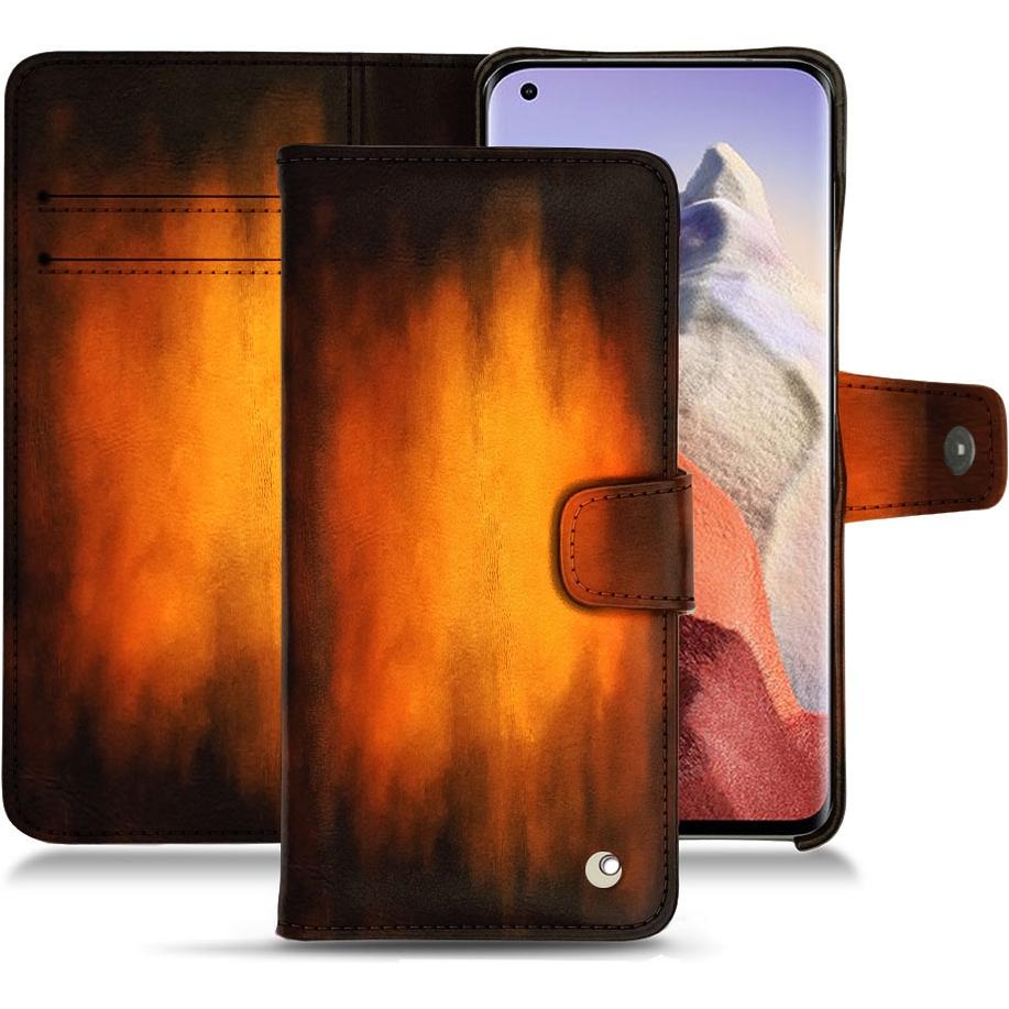 Thumbnail - Noreve Lederschutzhülle Wallet (Xiaomi Mi 11 Ultra), Smartphone Hülle, Violett