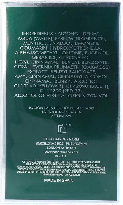 Produktbild Paco Rabanne R (Aftershave Lotion, 100 ml)