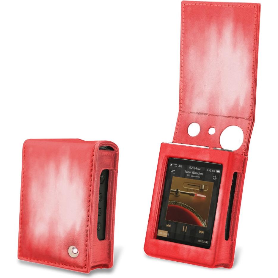Noreve Lederschutzhülle vertikal, MP3 Tasche + Hülle, Rosa