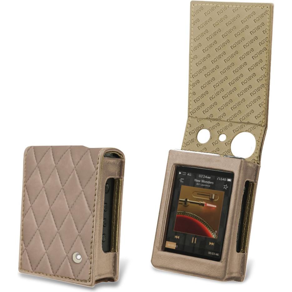 Thumbnail - Noreve Lederschutzhülle vertikal, MP3 Tasche + Hülle, Beige
