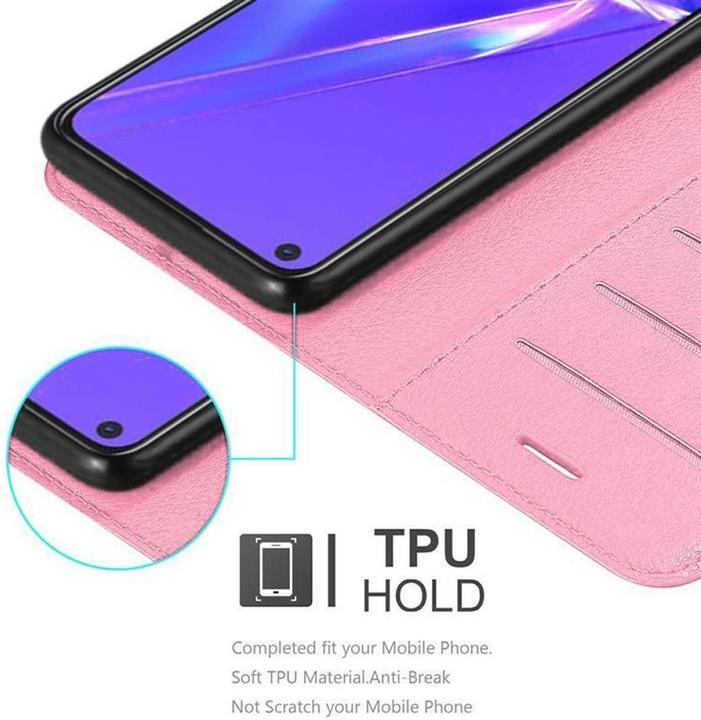 Actual product image Cadorabo Book with stand function cover (Oppo A72)
