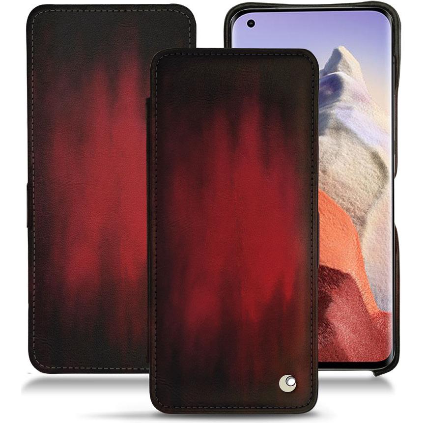 Thumbnail - Noreve Lederschutzhülle horizontal (Xiaomi Mi 11 Ultra), Smartphone Hülle, Rot