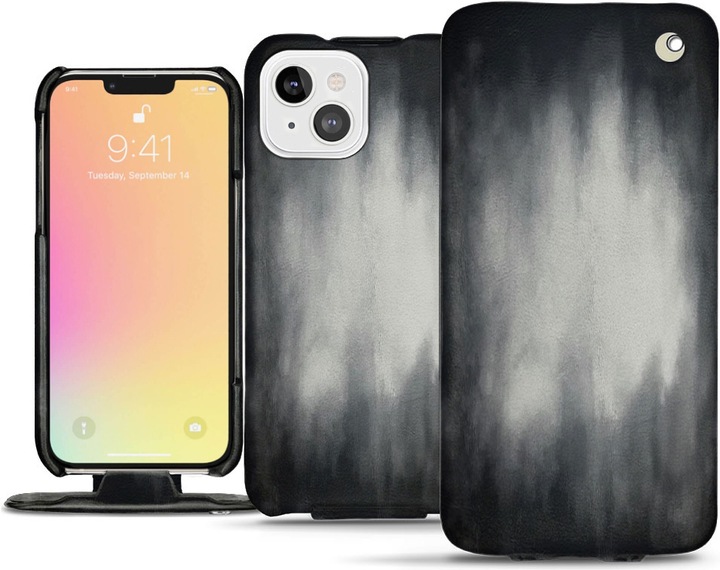 Noreve Lederschutzhülle vertikal (Apple iPhone 13)