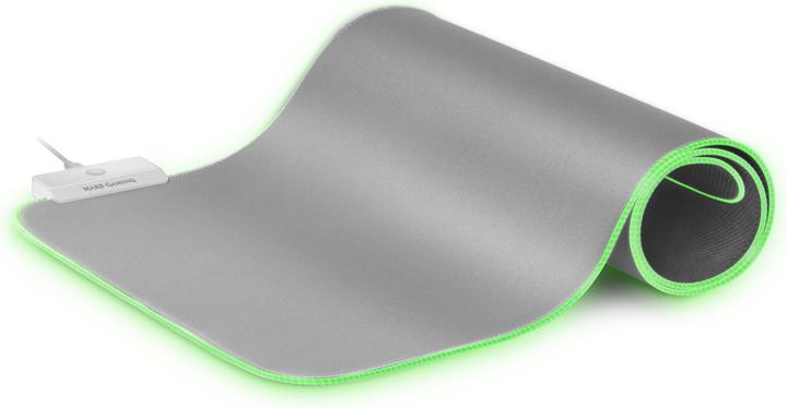Productafbeelding Mars Gaming MMPRGB2S RGB Muismat XXL Zilver (XXL)