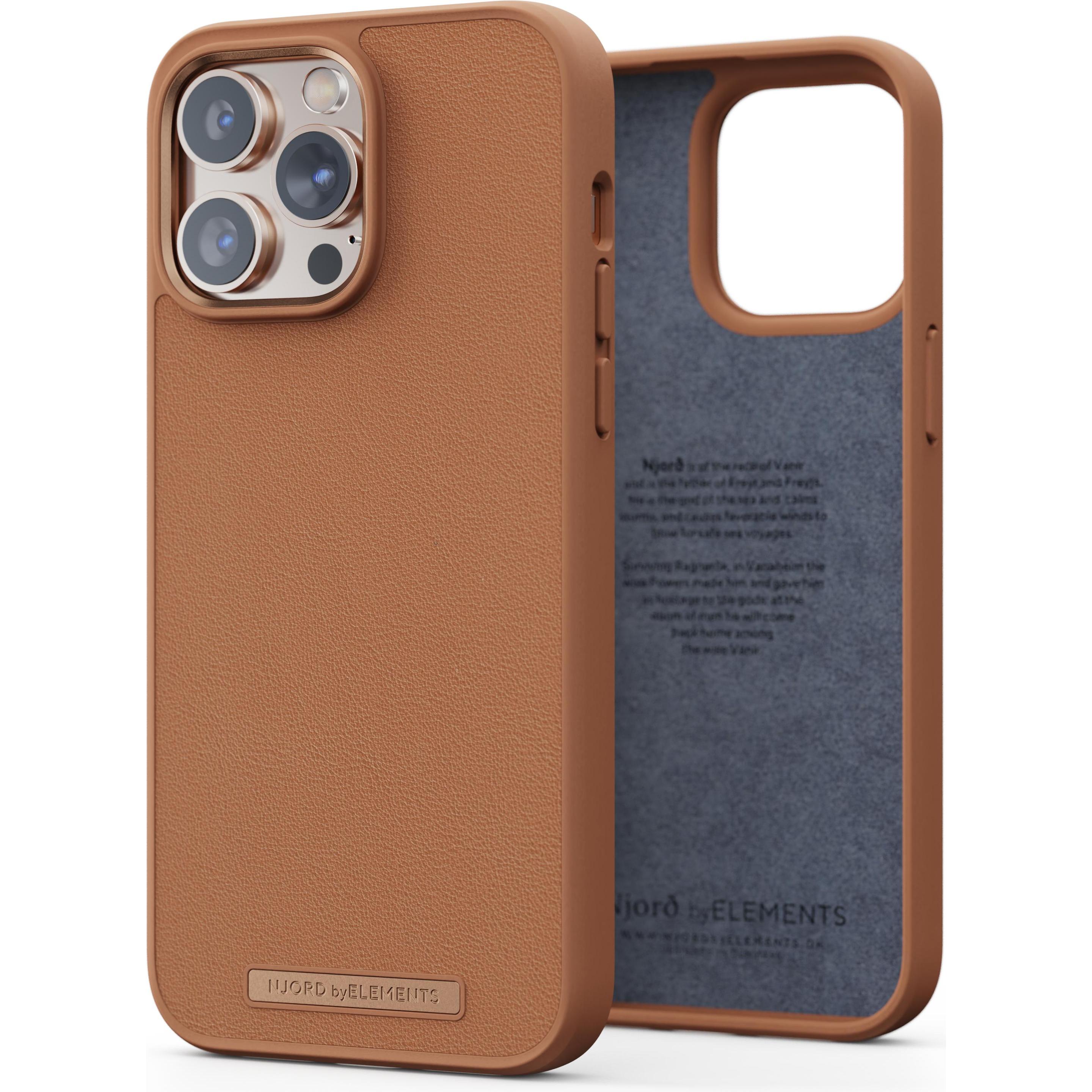 Njord Case (Apple iPhone 14 Pro Max), Smartphone Hülle, Braun