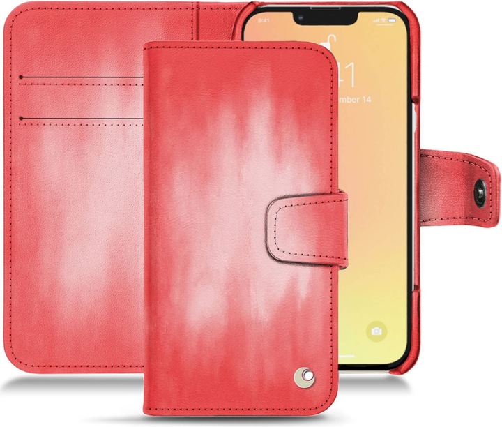 Produktbild Noreve Lederschutzhülle Wallet (Apple iPhone 13 mini)