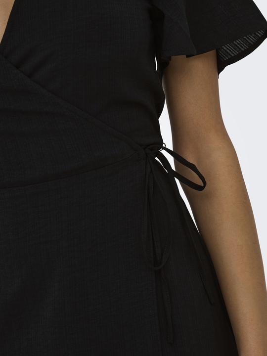 Actual product image Only Stucali S/S Midi Wrap Dress Wvn (L)