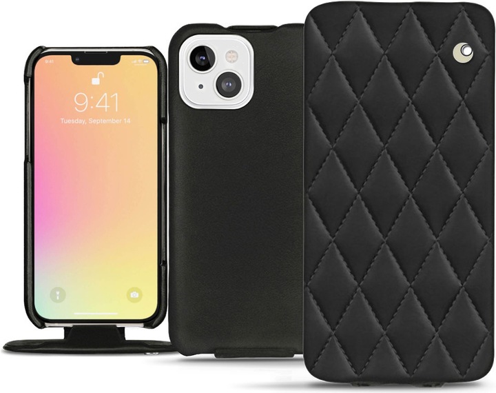 Productafbeelding Noreve Lederen omslag verticaal (Apple iPhone 13 mini)