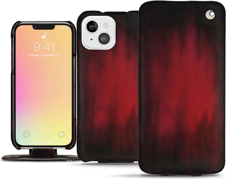 Actual product image Noreve Leather cover vertical (Apple iPhone 13 mini)