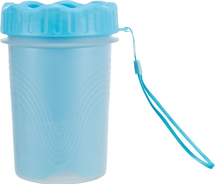 Immagine prodotto Trixie Pulisci zampe, M-L, Silicone/PP, Blu (Cane)