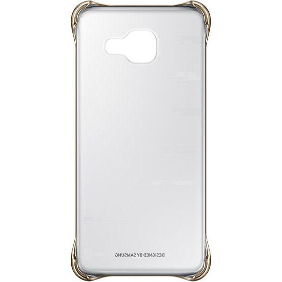 Samsung Clear Cover (Samsung Galaxy A3), Smartphone Hülle, Gold