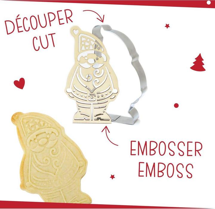 Produktbild ScrapCooking Ausstechform u. Holzpräger