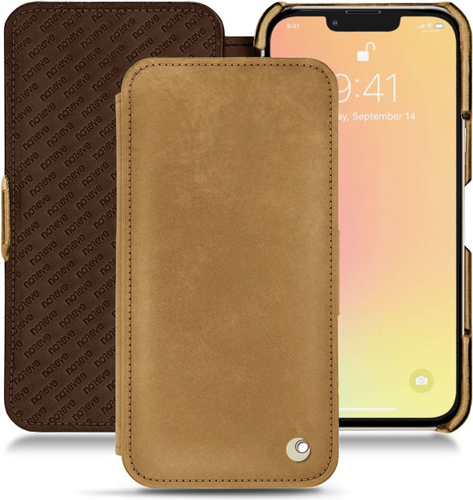 Produktbild Noreve Lederschutzhülle horizontal (Apple iPhone 13 mini)